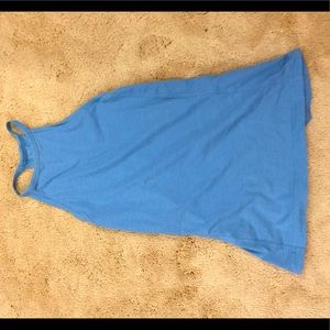 blue lululemon athletic tank